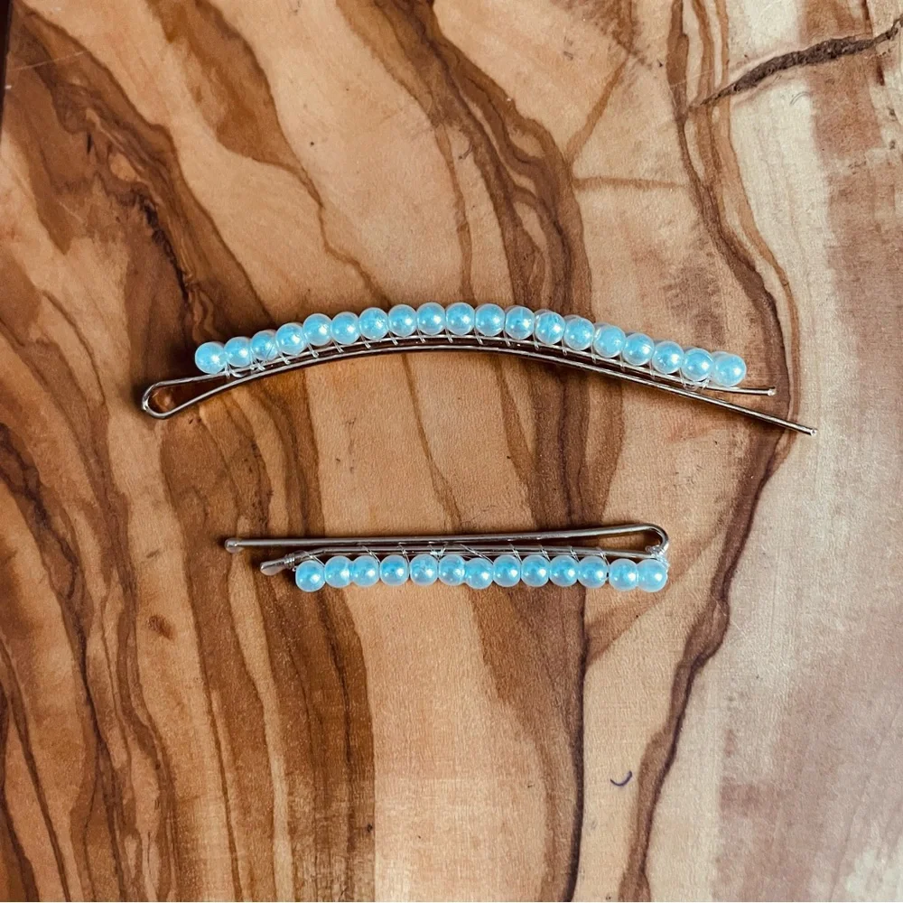 Chic Pearl Hair Clip Set